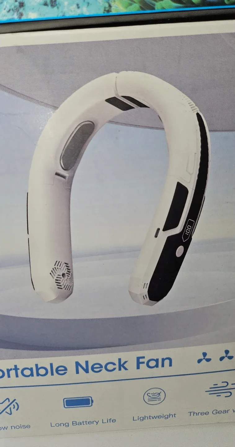 Portable Neck Fan - Lightweight image indicator(2)