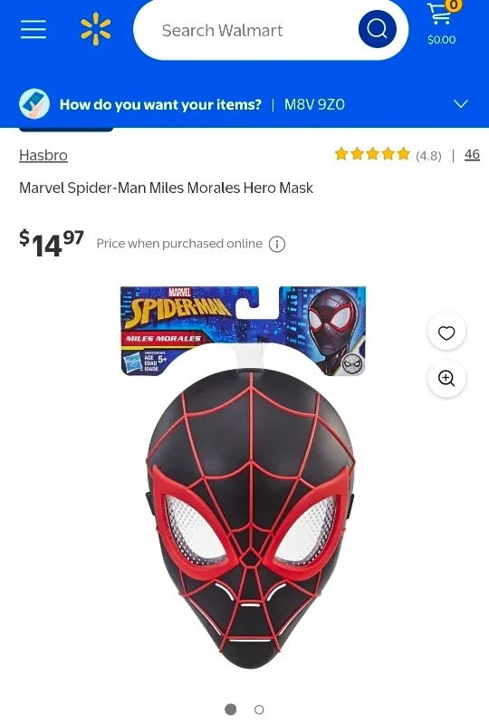 Marvel Spider-Man Miles Morales Hero Mask image indicator(6)