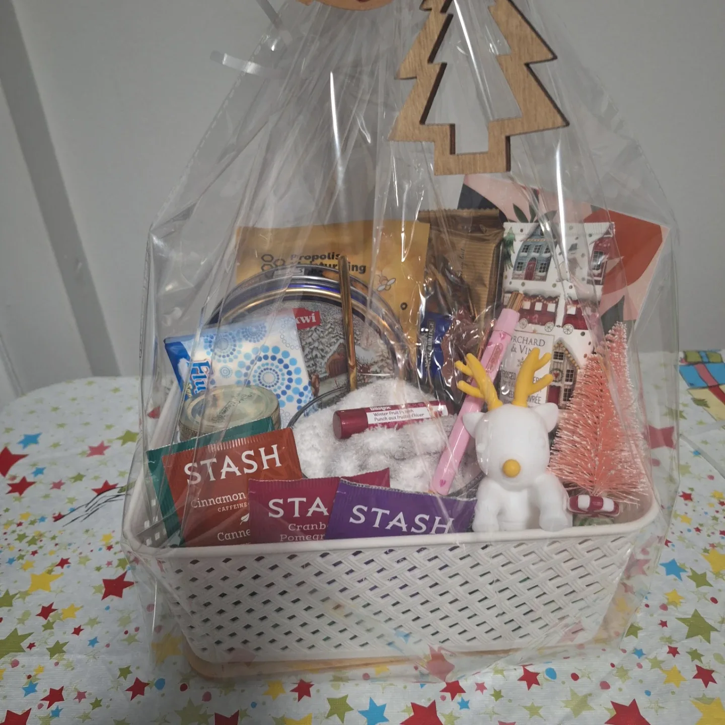 Holiday Gift Basket with Tea, Biscuits, and More! image indicator(4)