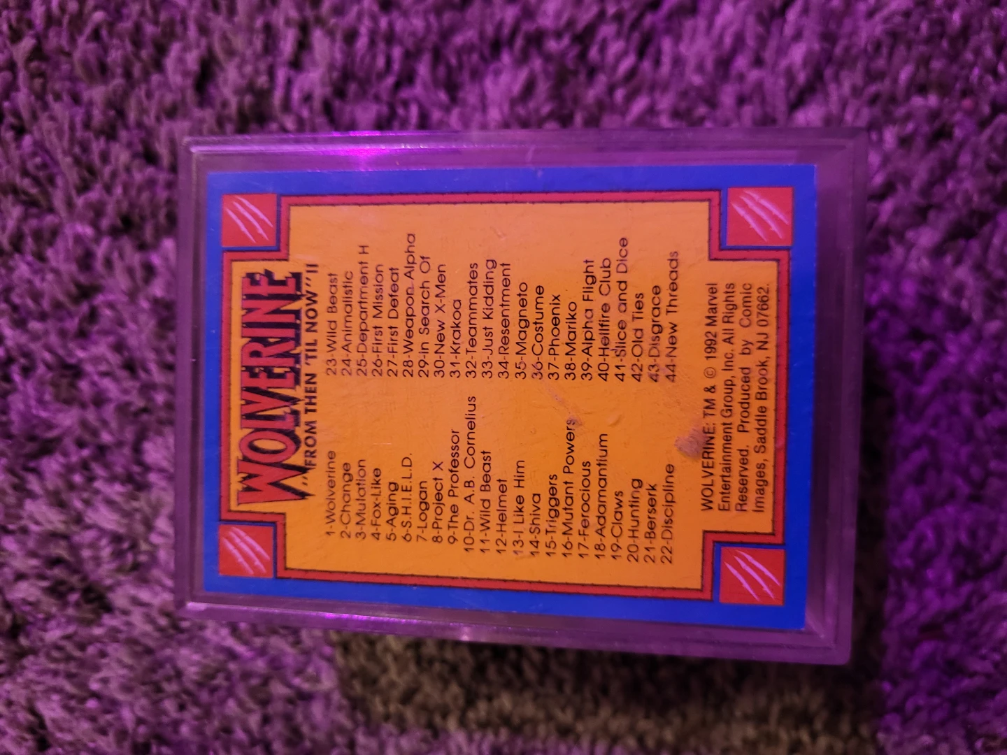 Wolverine "From Then 'Til Now II" Trading Card series full pack