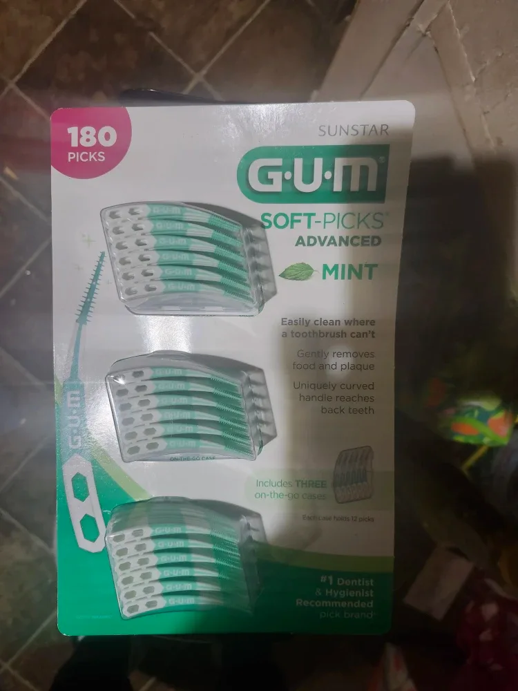 GUM Soft-Picks Advanced Mint - 180 Picks