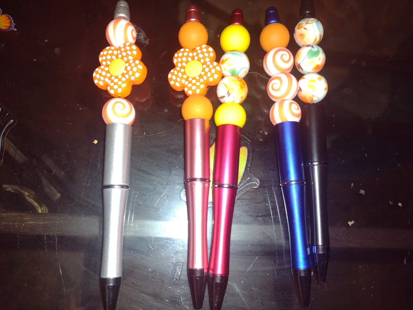 Handmade Beaded Pens - Unique Designs thumbnail