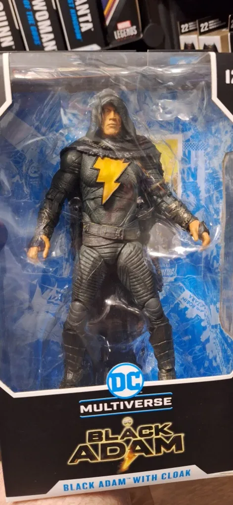 McFarlane Toys Black Adam with Cloak Action Figure