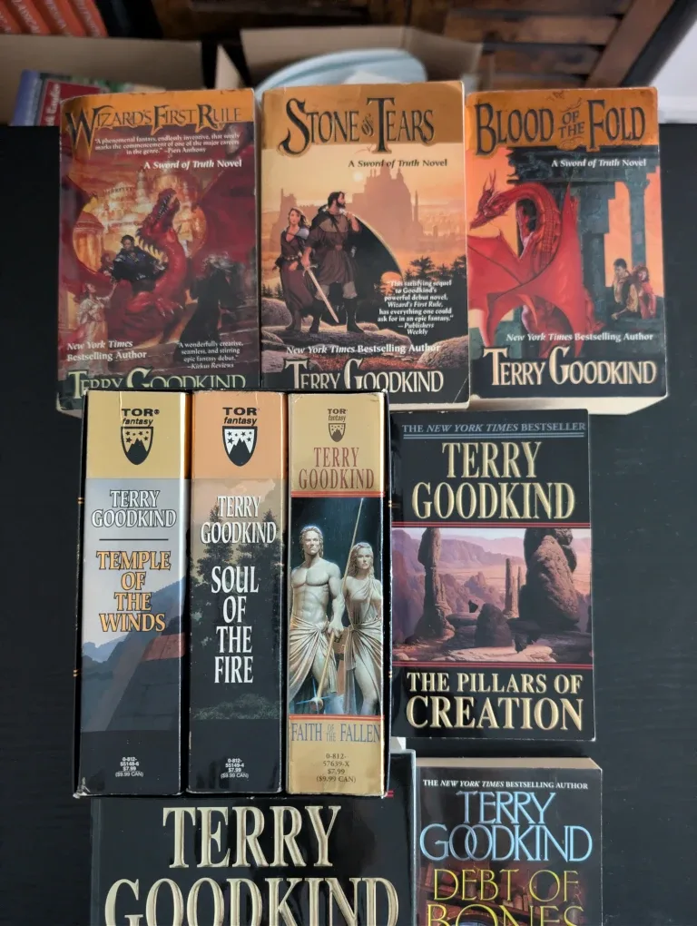 Terry Goodkind Sword of Truth Series - TWELVE Books