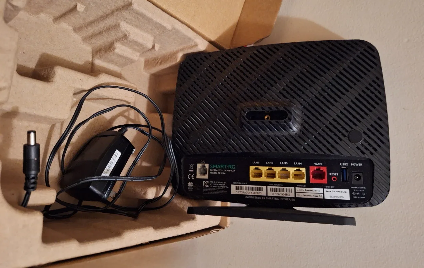 SmartRG Gateway Router/Modem 🥕 (Kit Cat Club) image indicator(2)