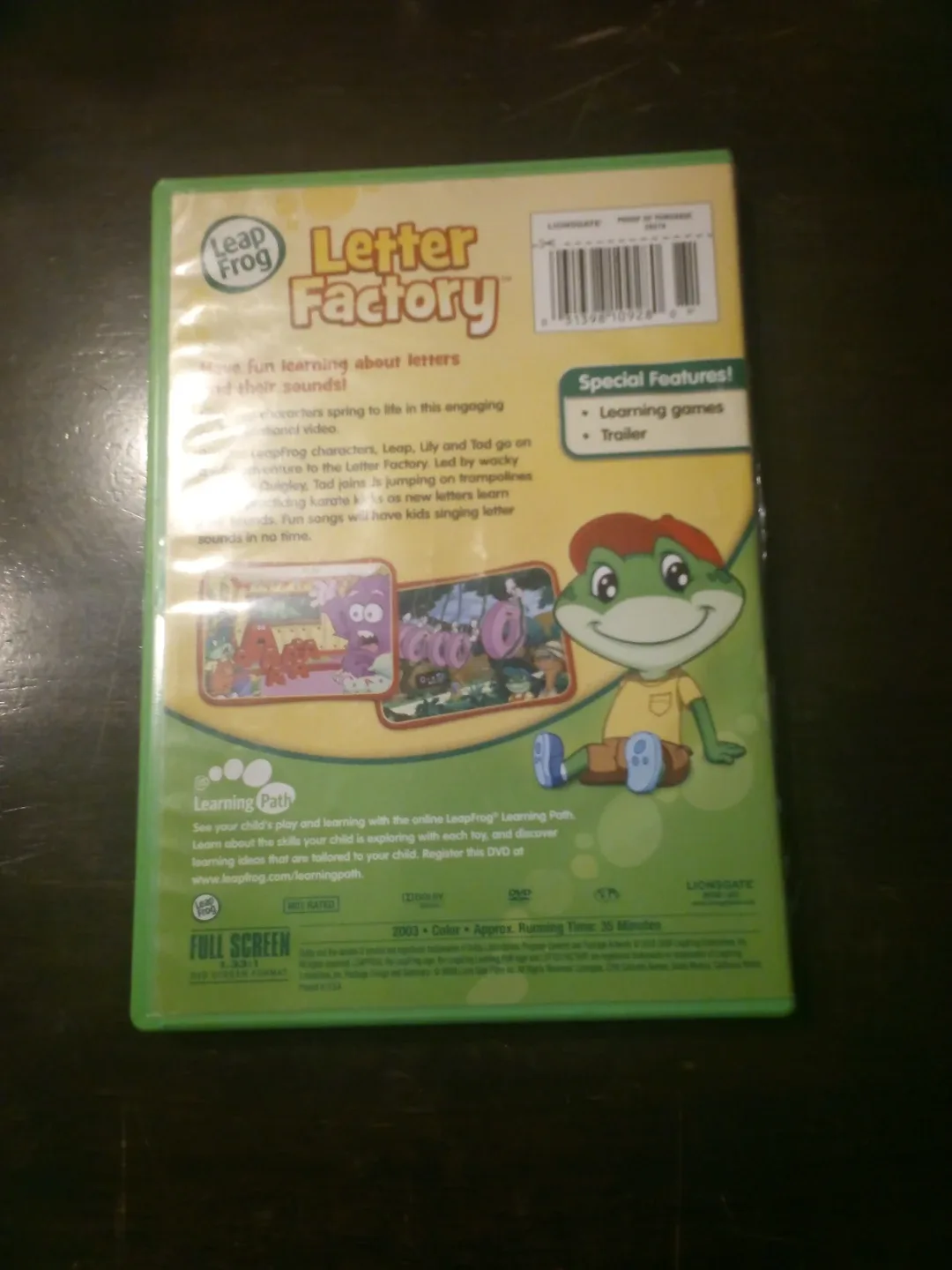 Leap Frog Letter Factory DVD image indicator(3)
