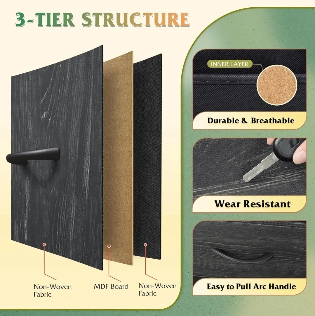 9 Drawer Dresser 55% Discount image indicator(4)