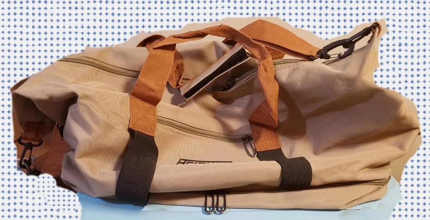 NEW Large Capacity Unisex Duffle Bag, Khaki image indicator(5)