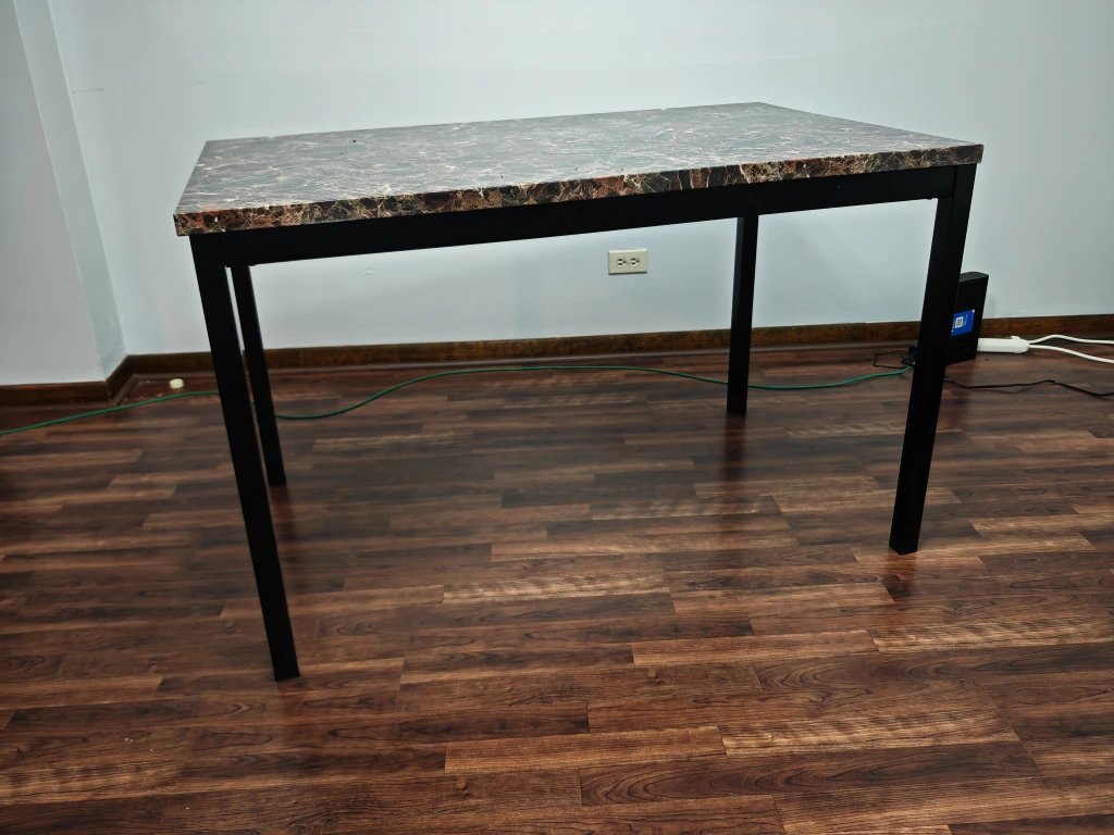 Marble Pattern Dining Table - photo 2