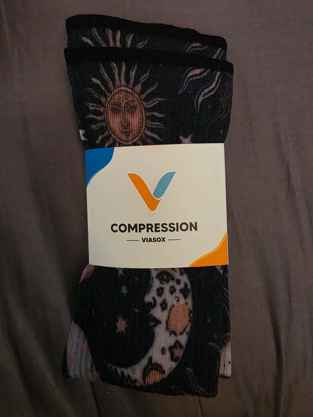 Viasox Celestial Moon Compression Socks M/L