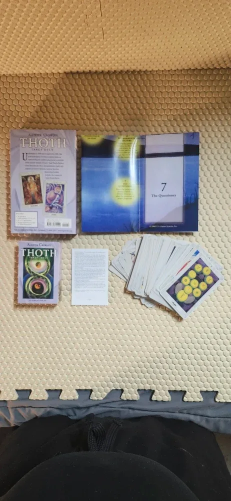 Thoth Tarot Deck by Aleister Crowley image indicator(2)