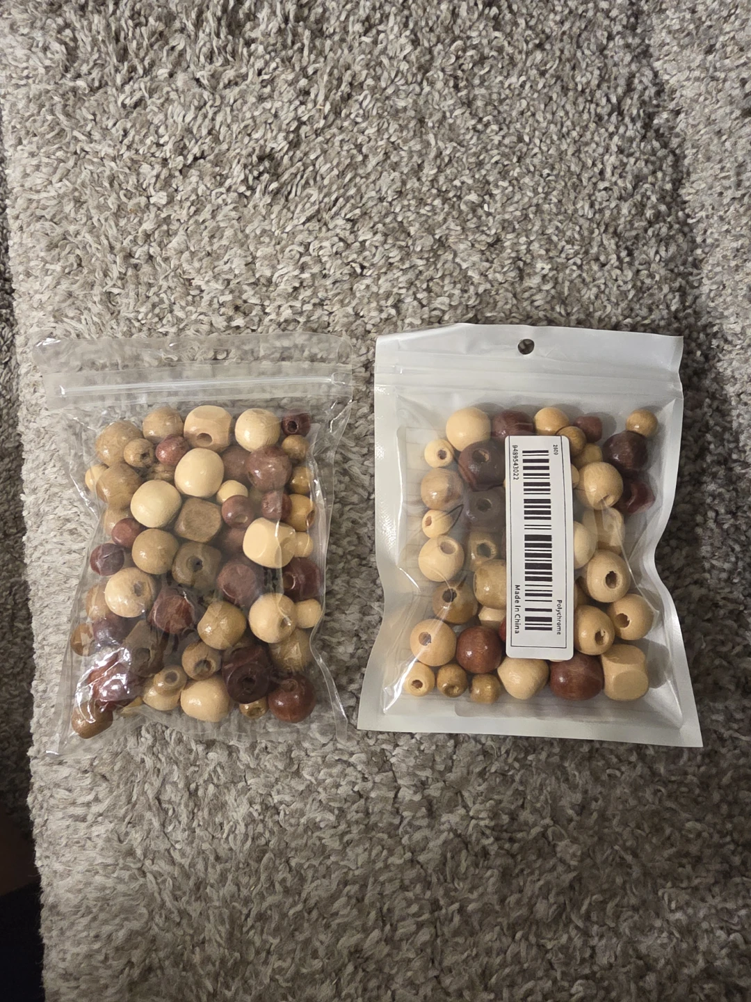 Wooden Craft Beads, DIY Jewelry Making