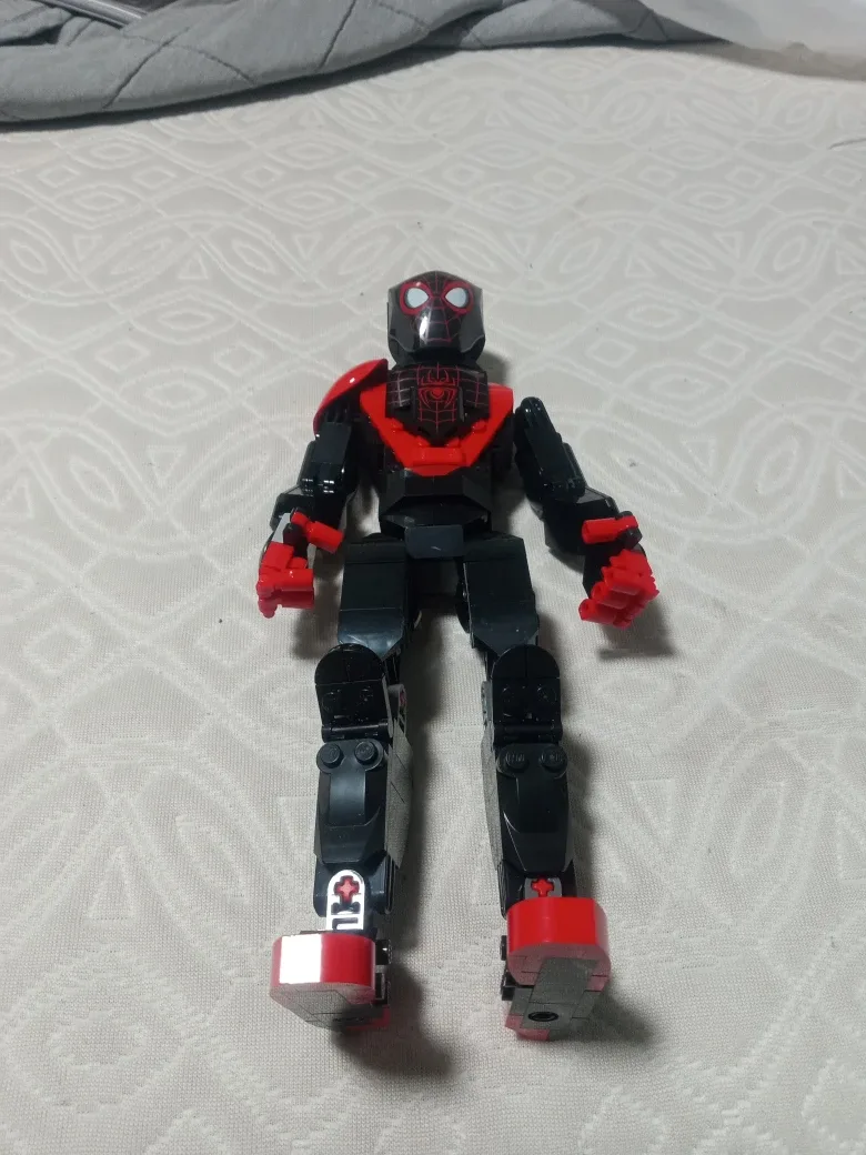 LEGO Marvel Spider-Man Miles Morales Mech Armour Figure