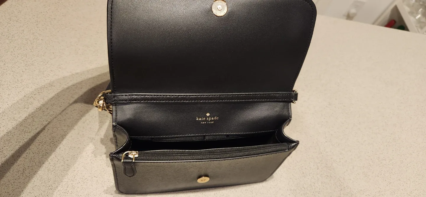 Kate Spade Black Crossbody Bag image indicator(2)