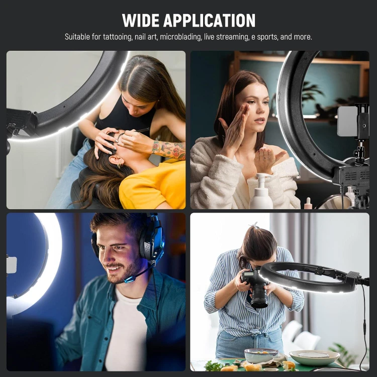 Ring Light 18inch Kit: 55W 5600K Professional LED - photo 2