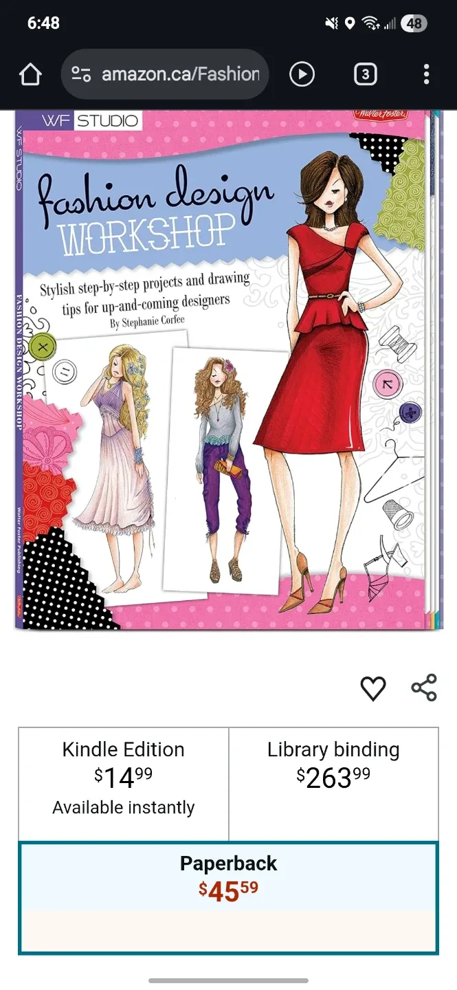 Fashion Design Workshop Book by Stephanie Corfee image indicator(5)