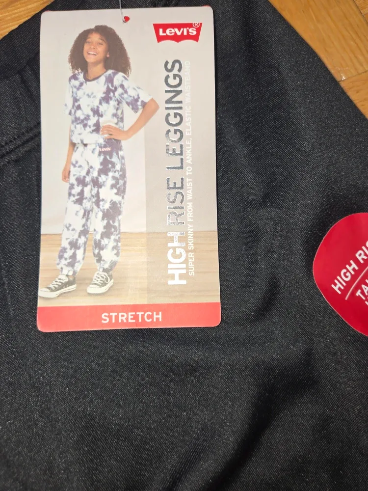 Levi's High Rise Leggings -  Girls Size L image indicator(4)
