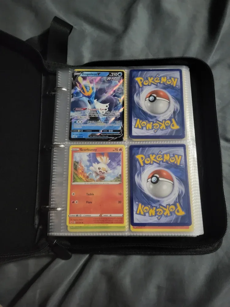 Pokemon binders - includes cards (vintage and new) image indicator(4)
