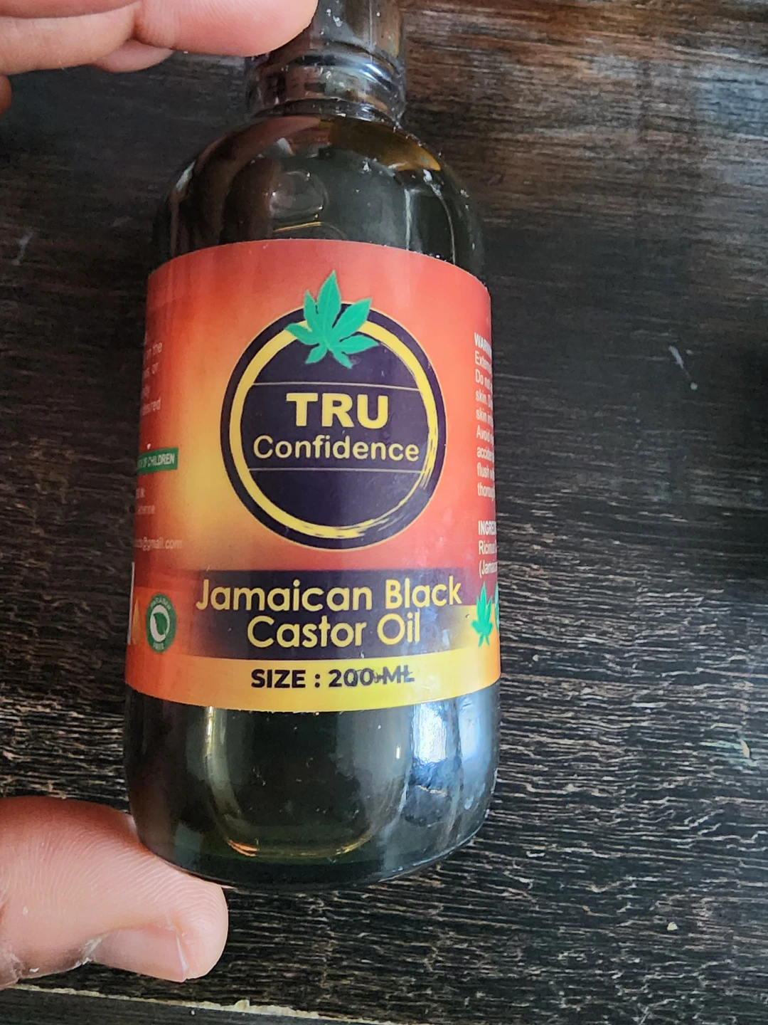 Tru Confidence Jamaican Black Castor Oil 200mL - photo 2