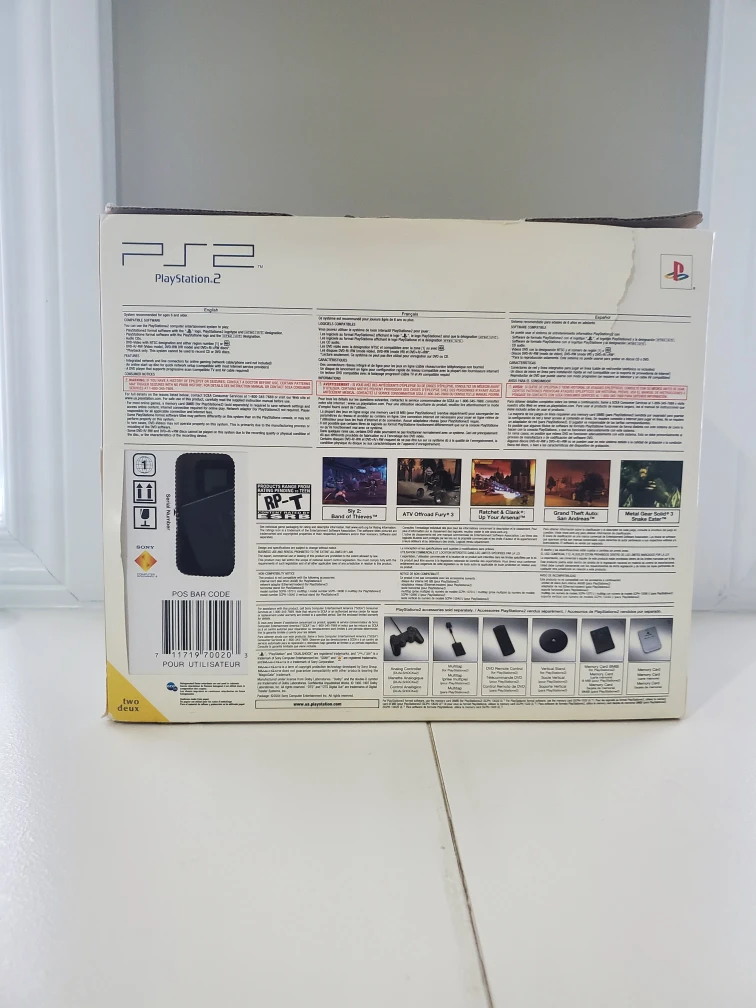 Sony Playstation 2 Console - Charcoal Black - photo 3