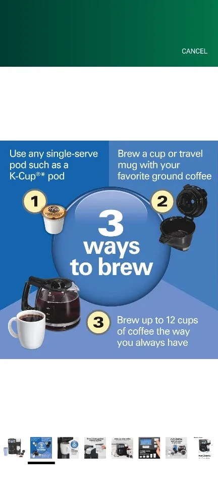 Hamilton Beach FlexBrew Coffee Maker