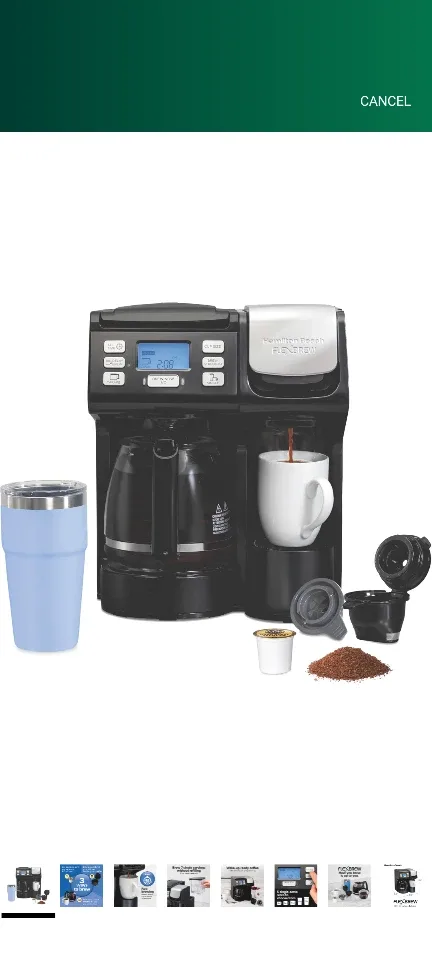 Hamilton Beach FlexBrew Coffee Maker image indicator(2)