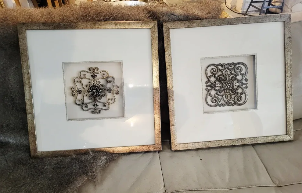 Framed Wall Art - Set of Two