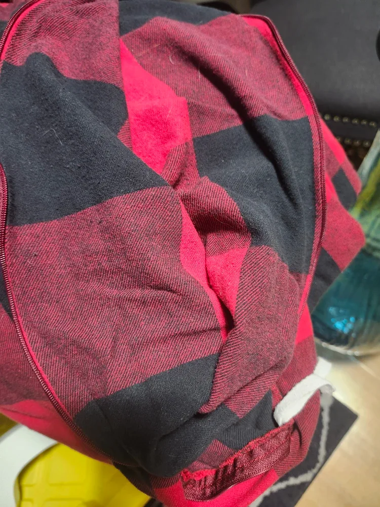 Red & Black Buffalo Check Queen Duvet Set image indicator(3)