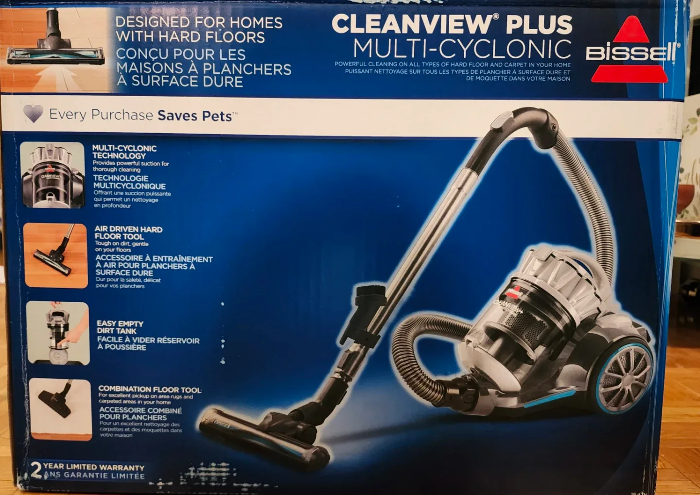 Bissell CleanView Plus Multi-Cyclonic Vacuum