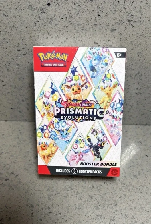 Pokémon Scarlet & Violet Prismatic Evolutions Booster Bundle thumbnail