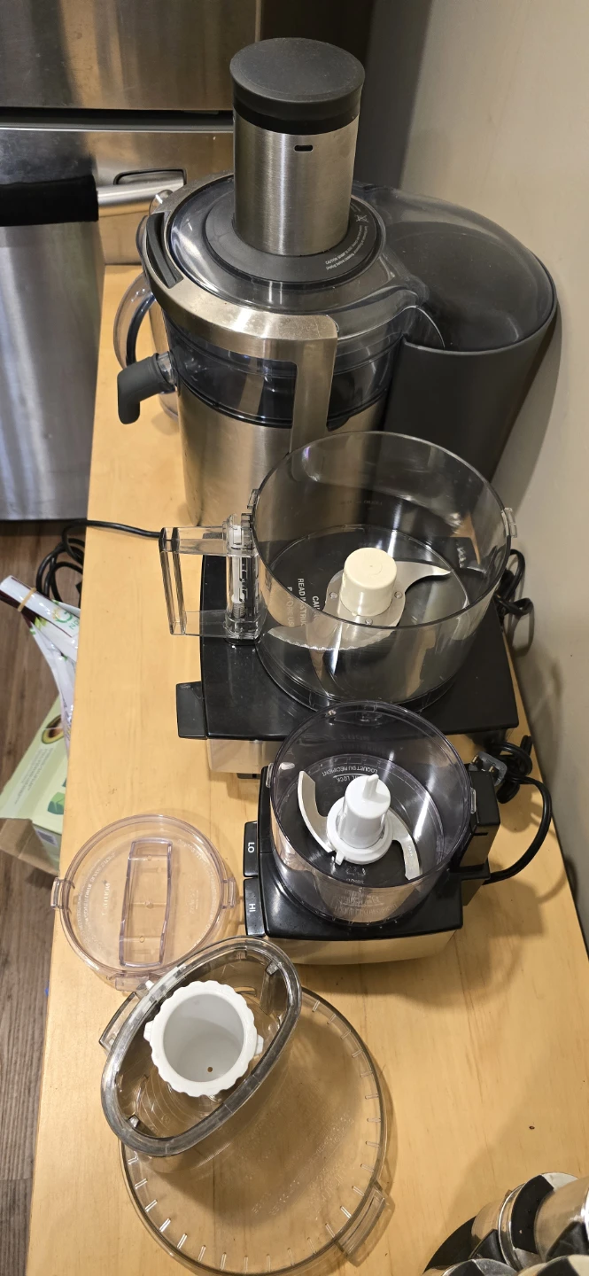 Breville Juice Fountain & Cuisinart Food Processors