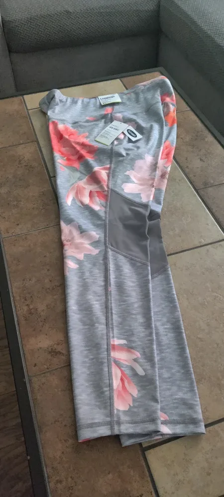 Old Navy Leggings XL Floral Print