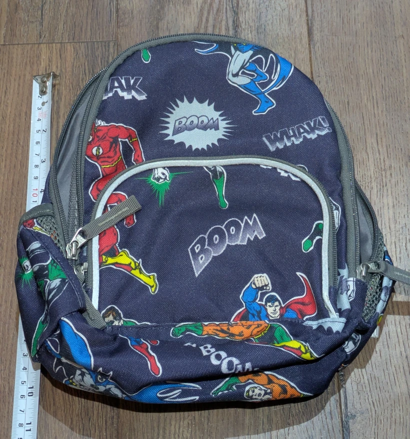 EUC Pottery Barn Kids DC Superhero backpack
