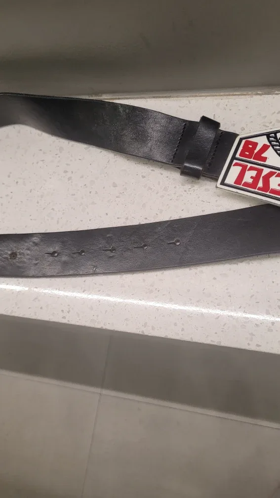 Rare Vintage Diesel belt buckle image indicator(4)