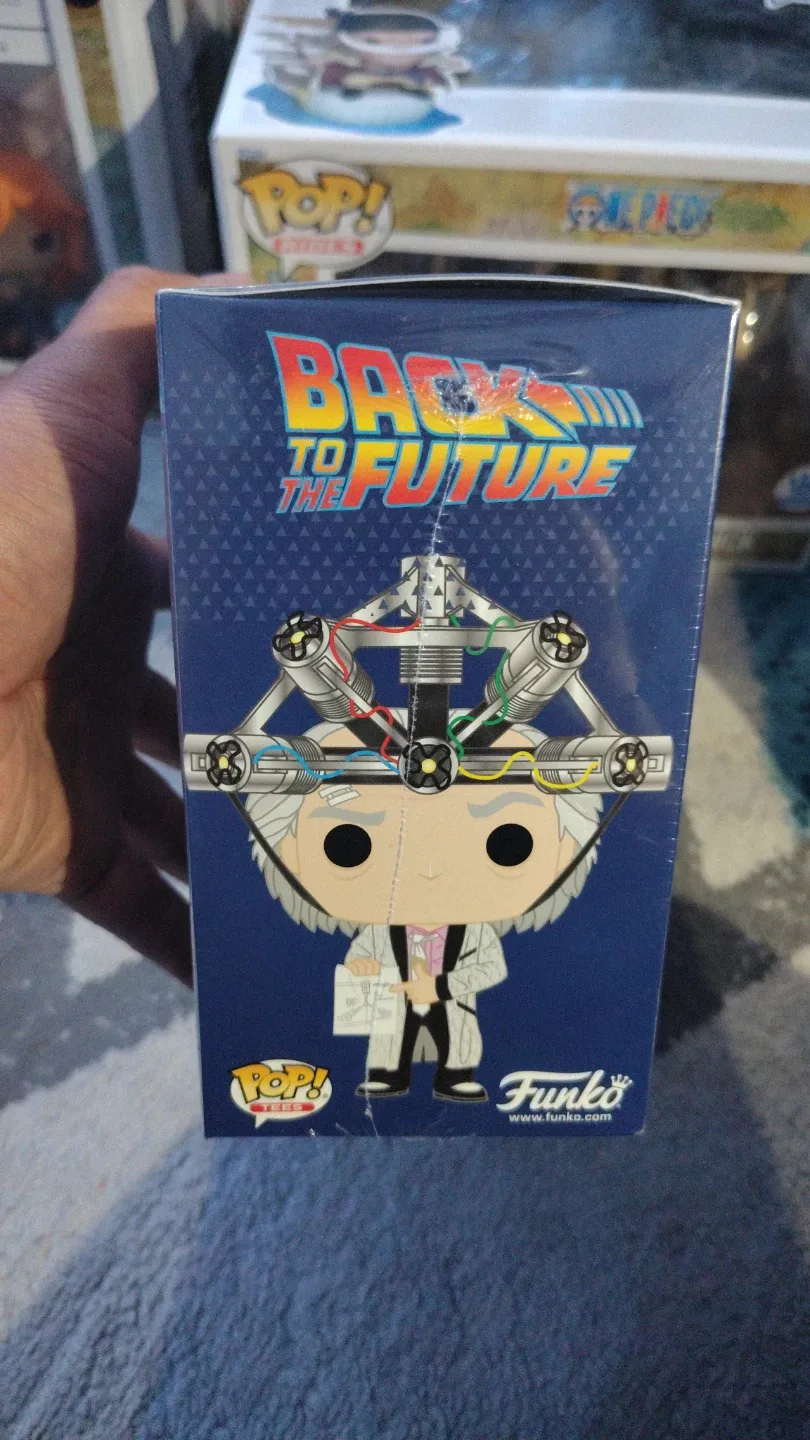 Funko Pop! Back to the Future Doc Brown with Tee - Size L image indicator(7)
