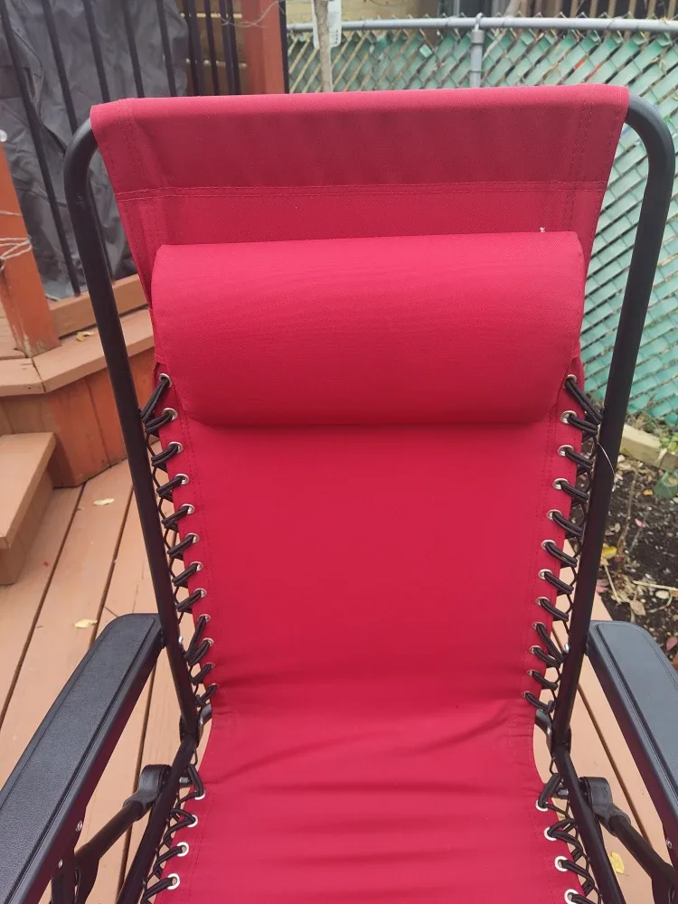 Red Zero Gravity Lounge Chair image indicator(2)