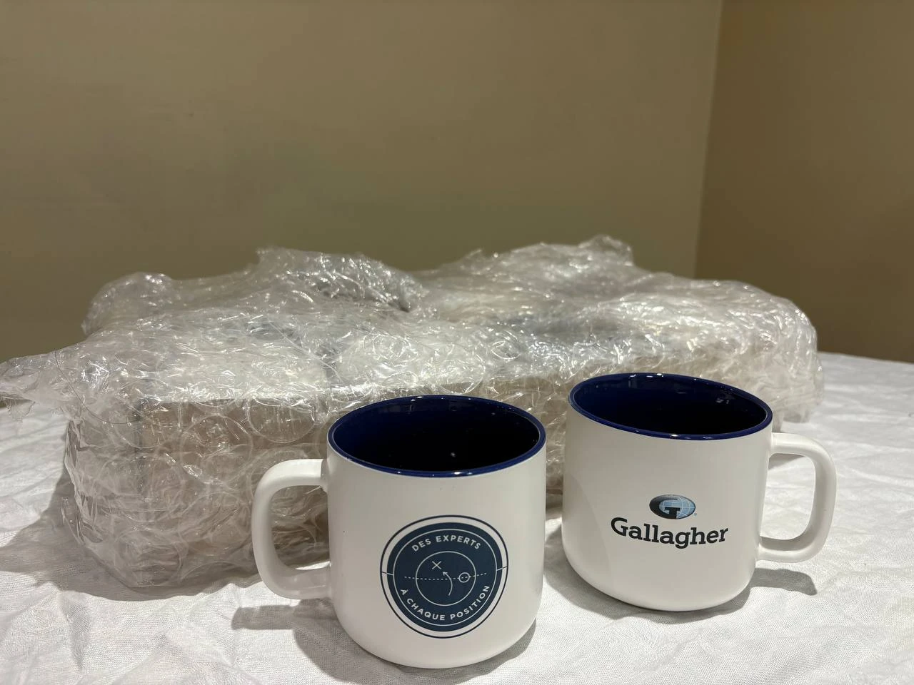 Gallagher & Des Experts Mugs -