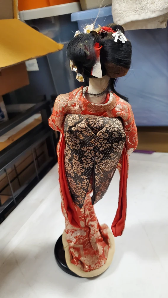 Vintage Japanese Geisha Doll - photo 4