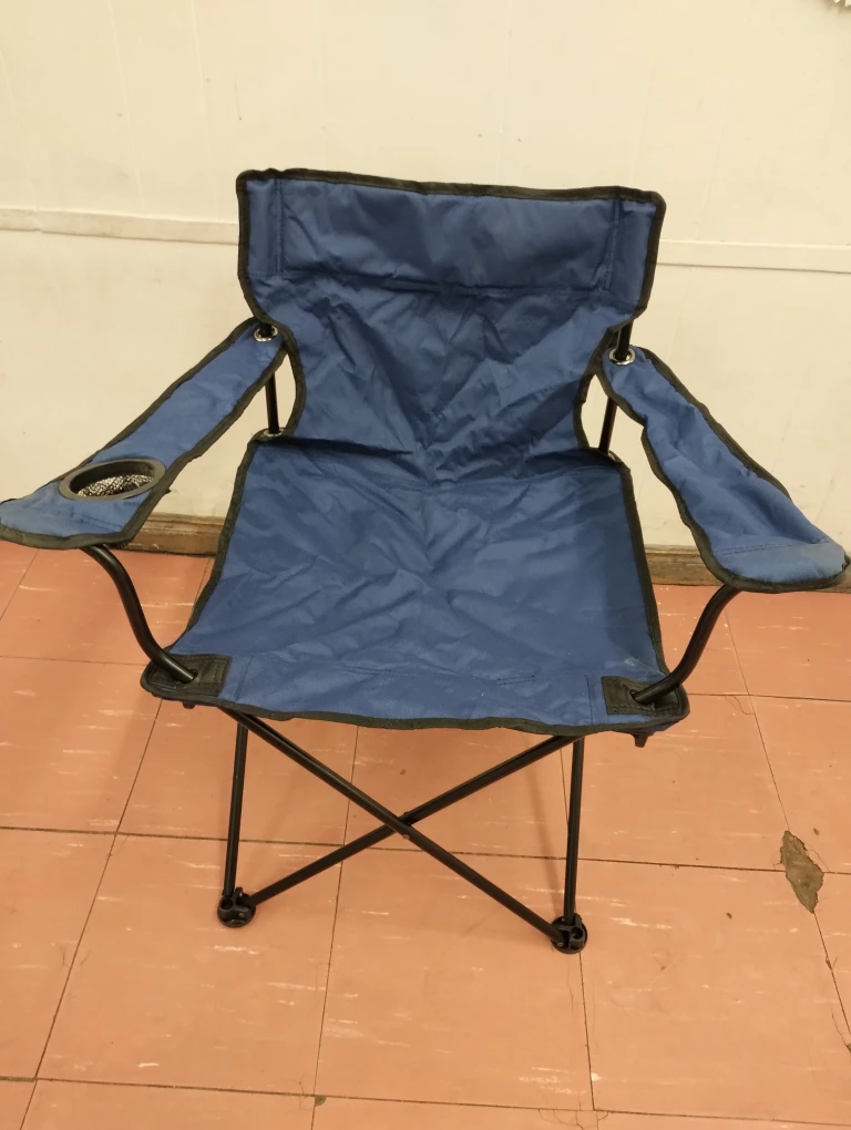 Versalite Lower Back Arm Chair - Blue good for camping