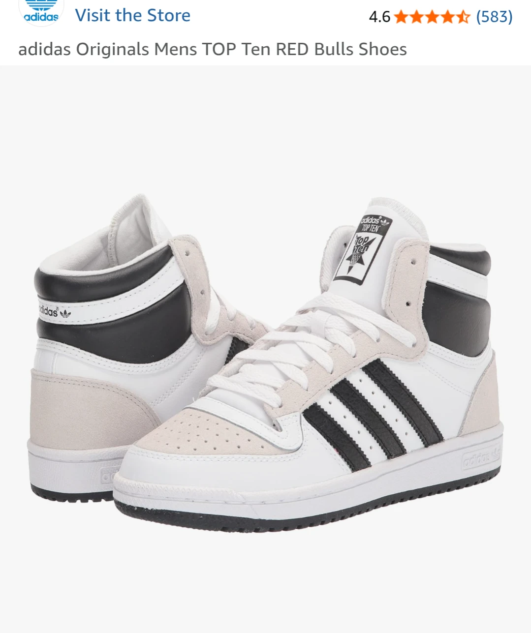 50% OFF Adidas Top 10 RB basketball Men's 8 US sneakers