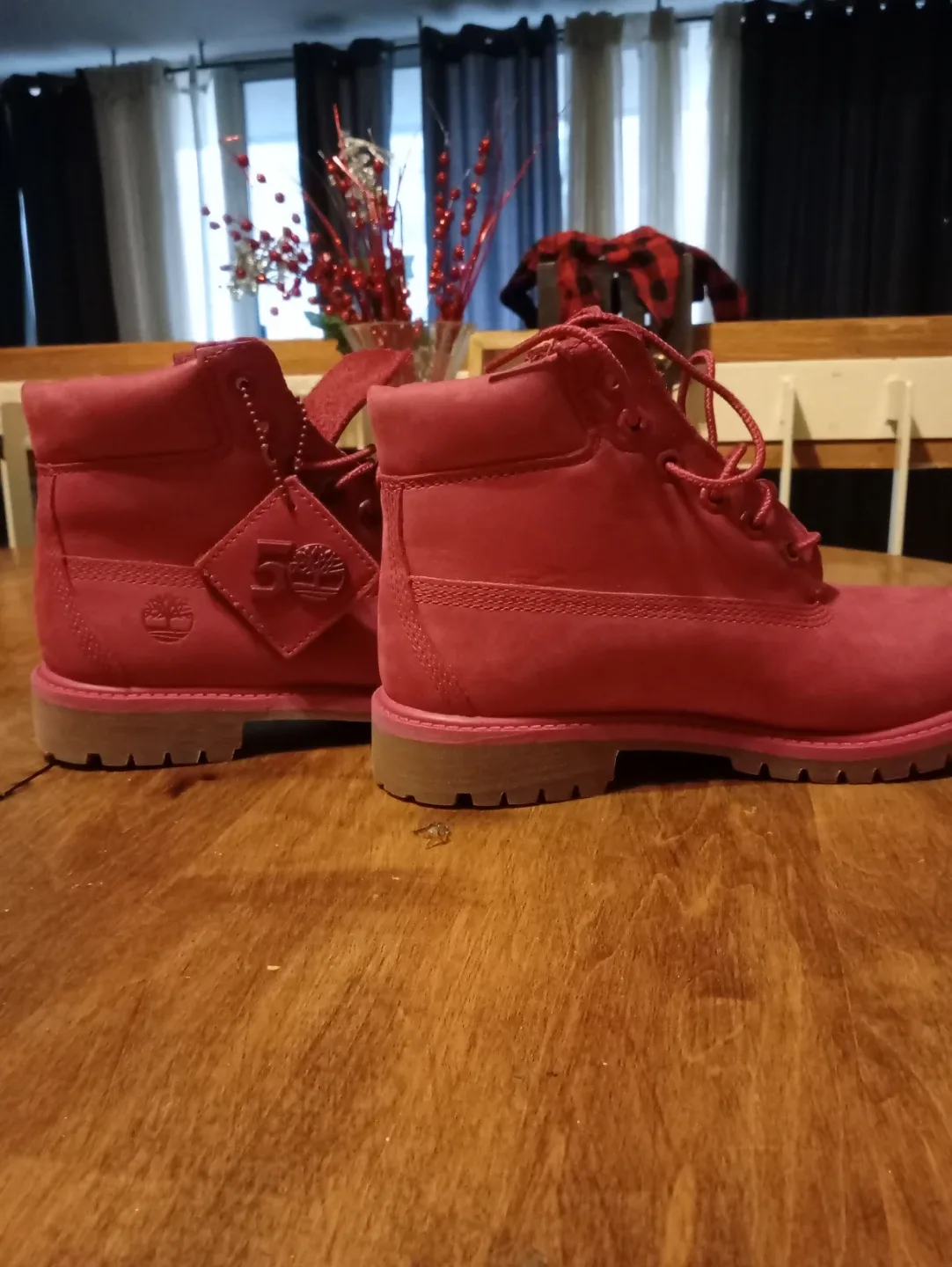 Timberland  hot pinkNubuck Boots image indicator(2)