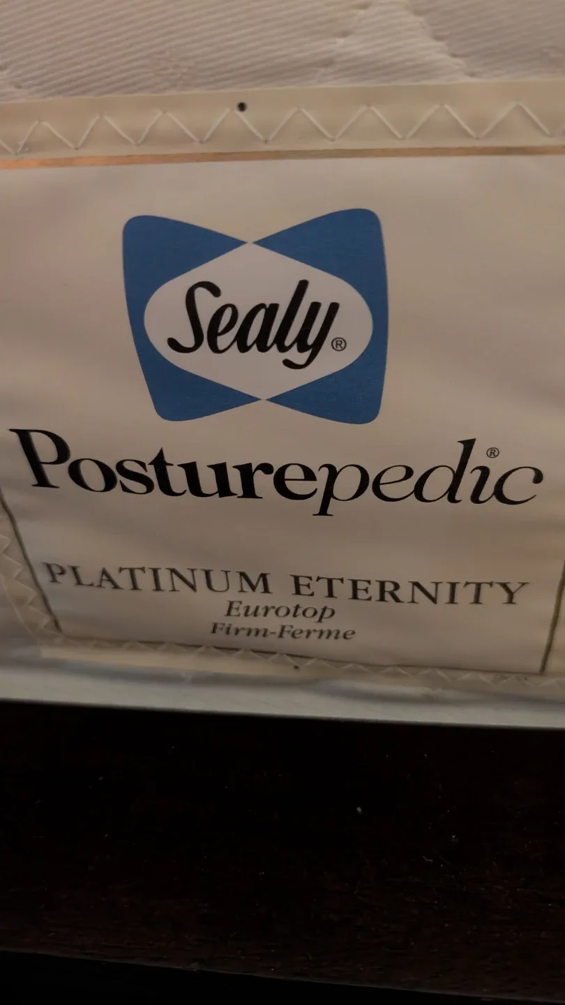 Sealy Posturepedic Platinum Eternity Eurotop Firm Mattress