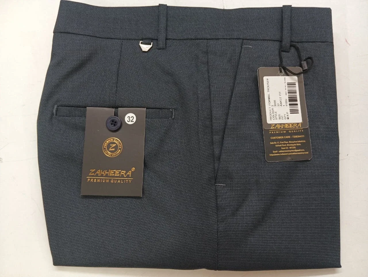 Zakheera Formal Trousers Size 32 image indicator(5)