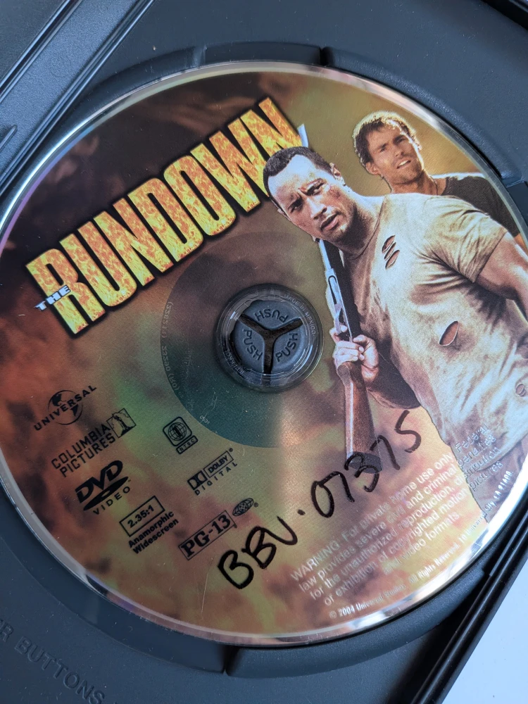 The Rundown DVD - Action Adventure the Rock🥰 - photo 5