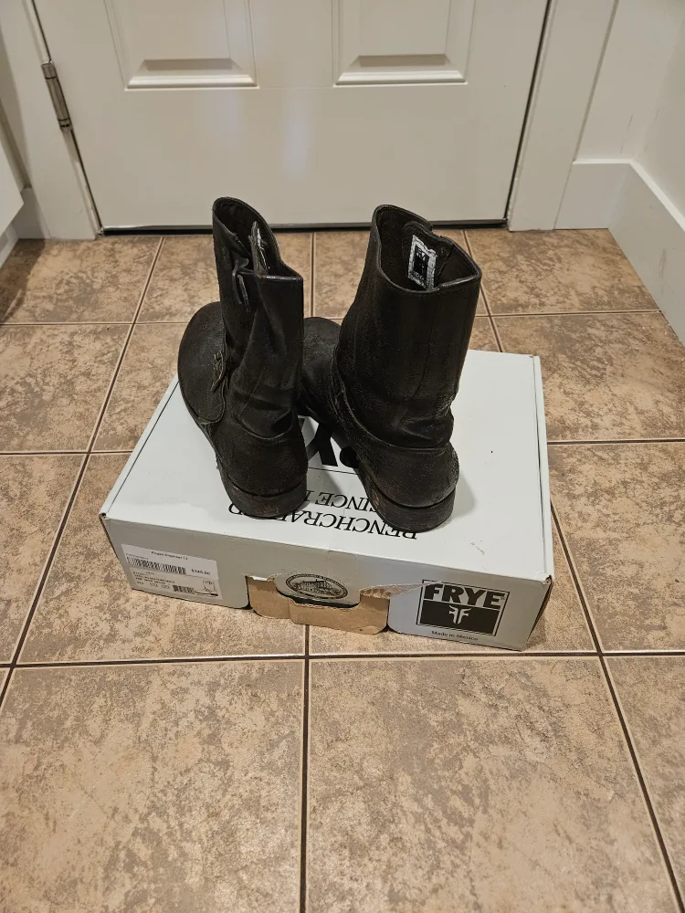 Frye Engineer 13R Leather Boots - Brown image indicator(4)