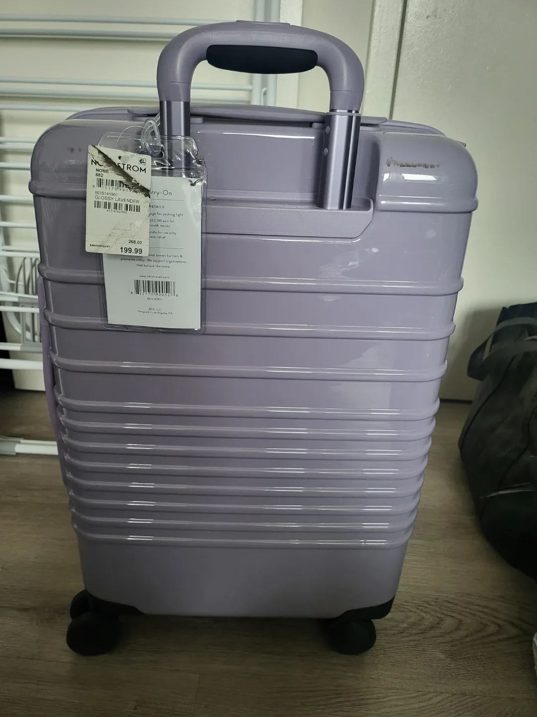 BEIS Carry-On Roller Suitcase - Global Lavender image indicator(2)