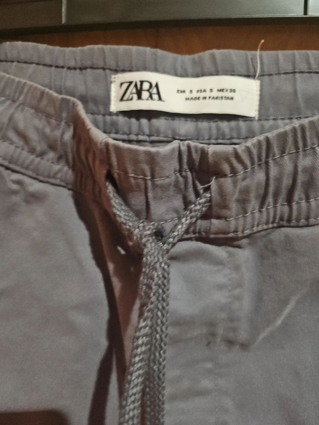 Zara Gray Jogger Pants Size S - photo 3