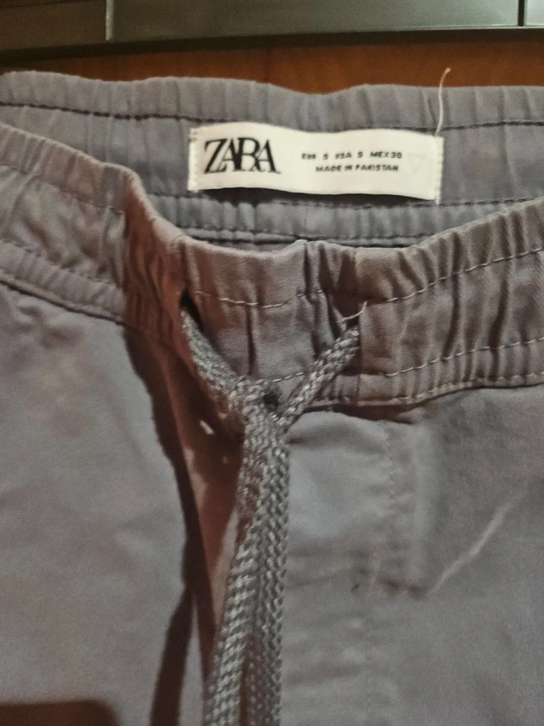 Zara Gray Jogger Pants Size S image indicator(3)