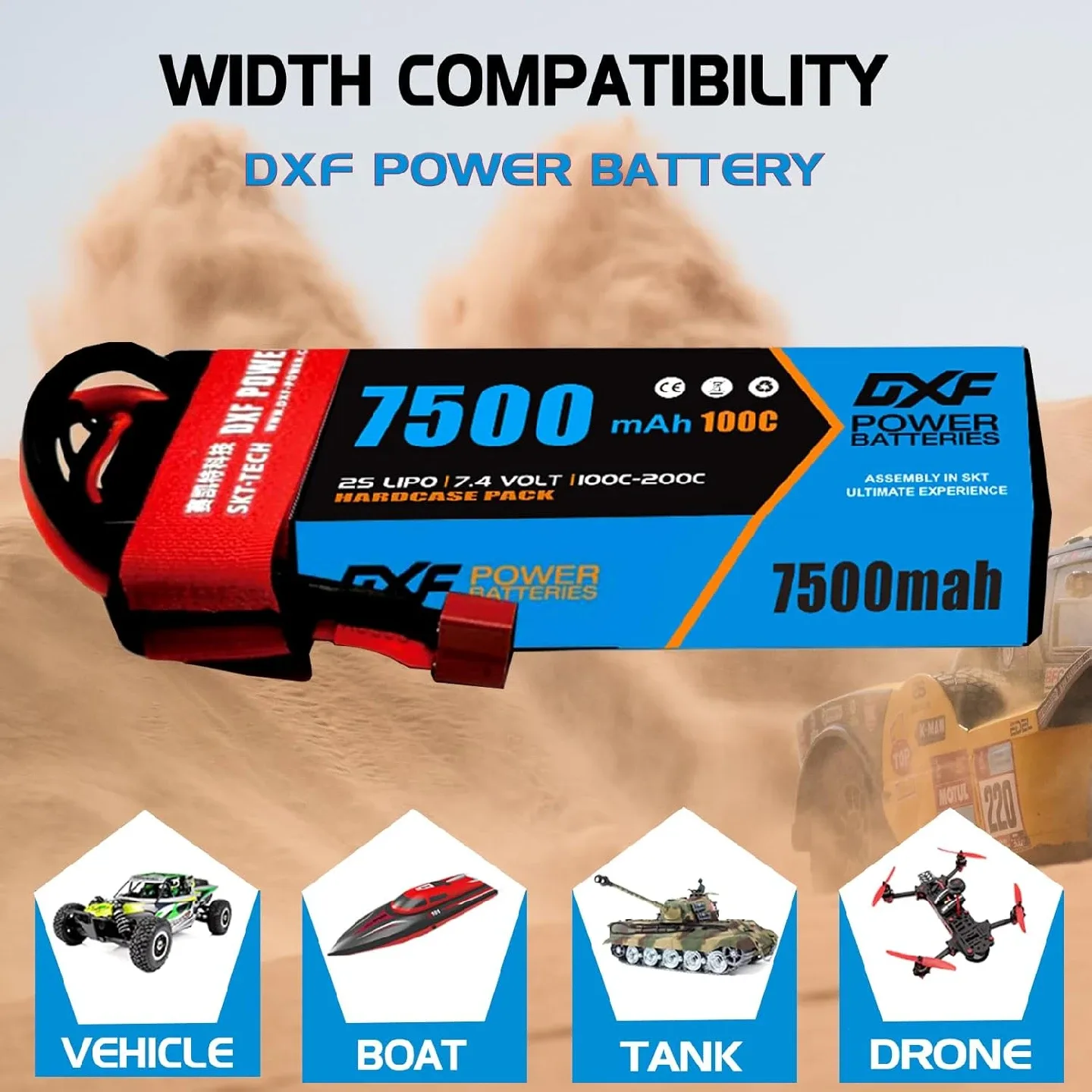 LiPo Batteries 2 Pack BNIB image indicator(2)