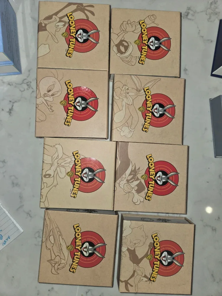 Looney Tunes Silver Coins (Tweety & Wile E. Coyote)